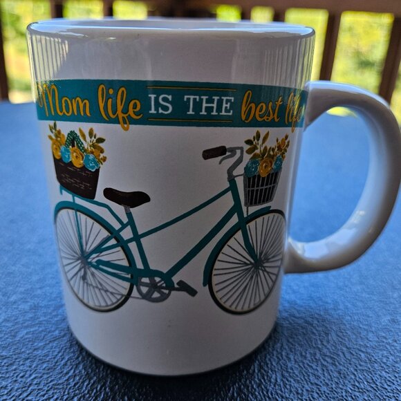 Royal Norfolk Other - Royal Norfolk Ceramic Country Mom Life Is The Best Life Floral Coffee Mug